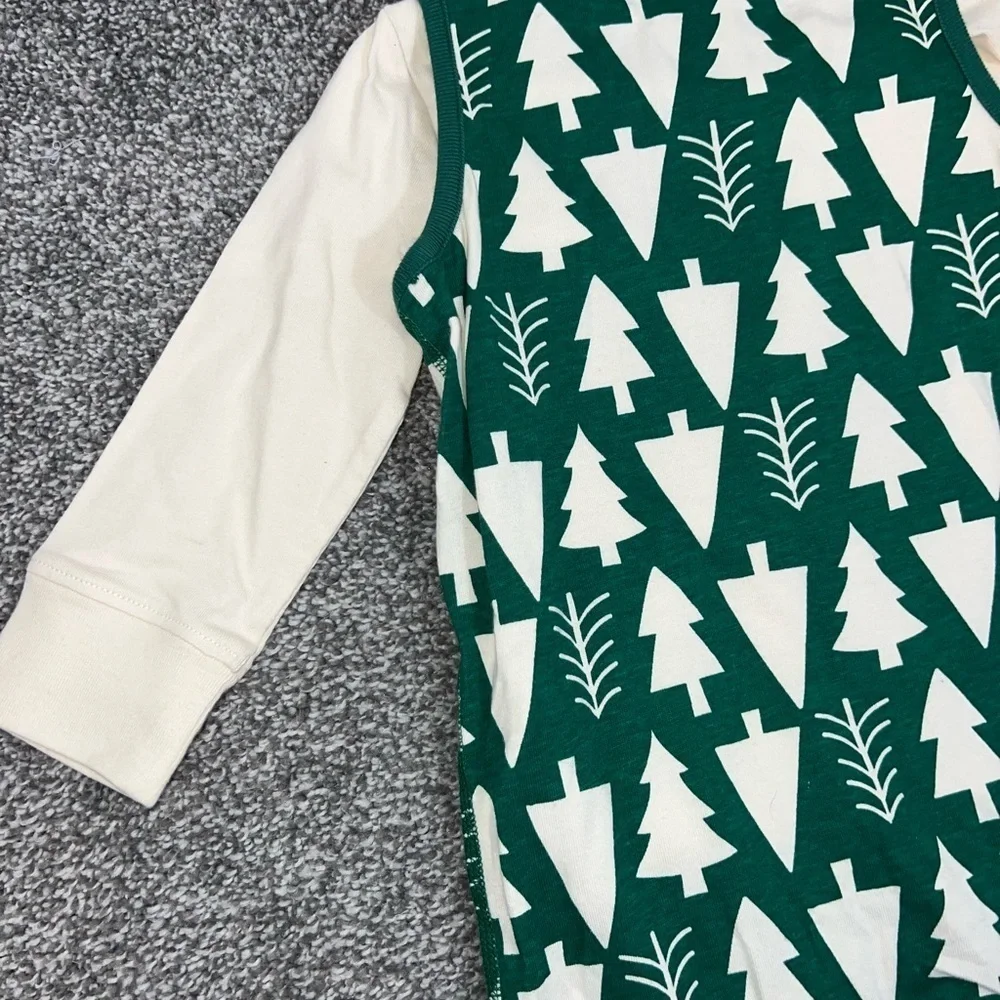 Hanna Andersson Baby Overall & Tee Set In Cotton Jersey